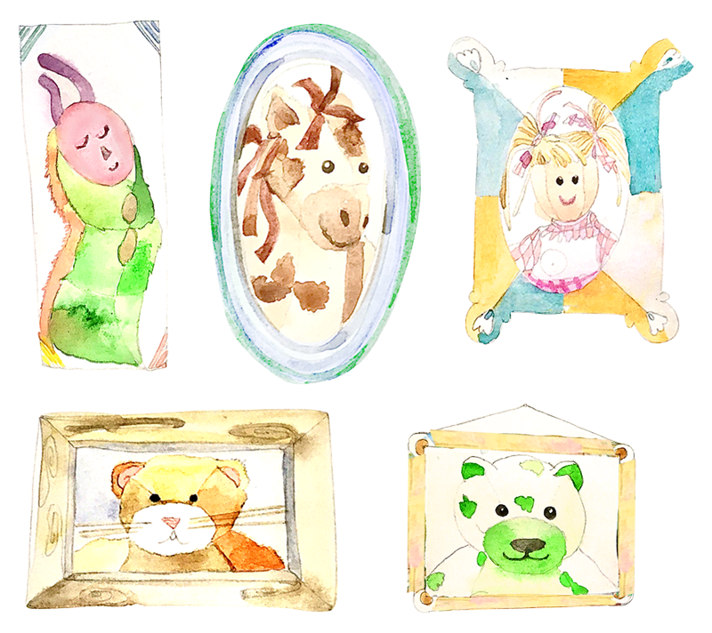 These Are My Teddies Book Characters